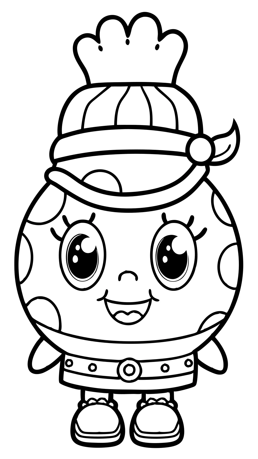 shopkins coloring pages printable free